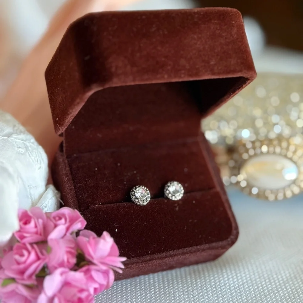 Silver Tone Fashionable  Casual Earrings